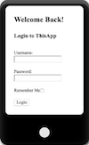 link to html-5 styled form